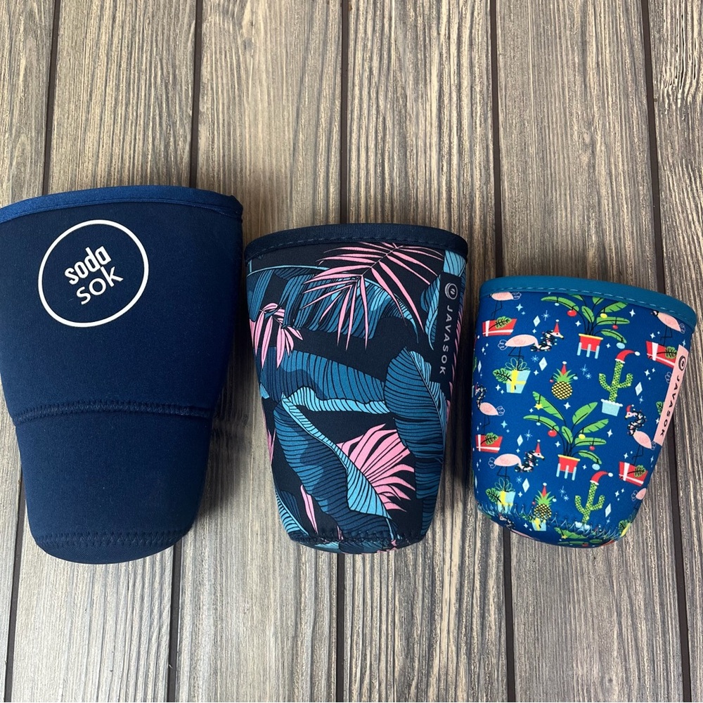 Bundle of Soda Sok / Java Sok Drink Holders